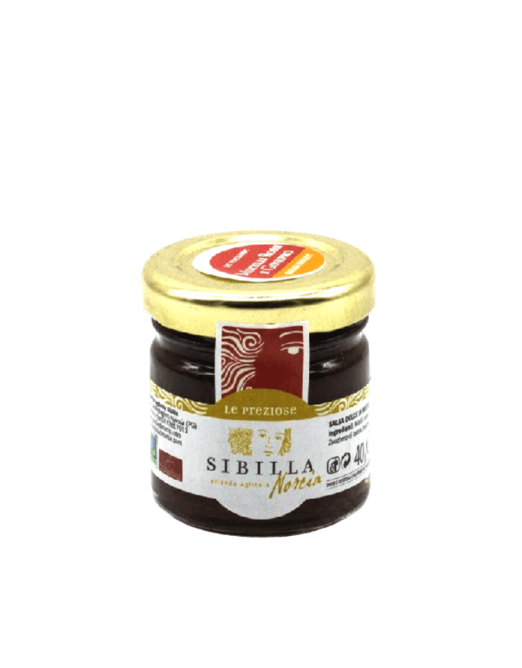 Salsa dolce di Mirtilli rossi e Ginepro
