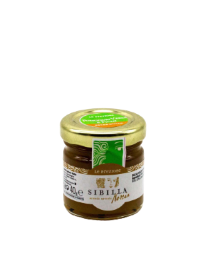 Słodki sos z zielonych pomidorów i fig La Sibilla 40g