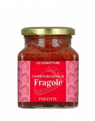 Konfitura extra z truskawek Parente 340g