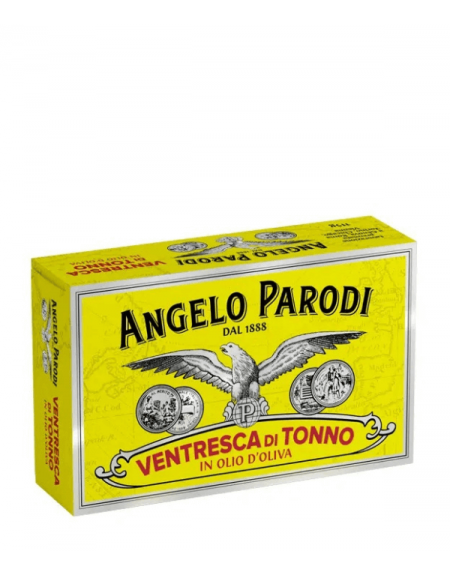 Brzuszki z tuńczyka w oliwie Angelo Parodi 115g