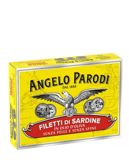 Filetti di Sardine in Olio d'Oliva senza pelle e senza lische