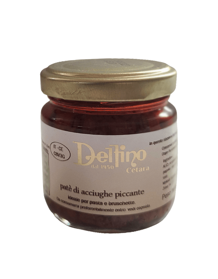 Pikantny paszet z anchois Delfino Battista 90g