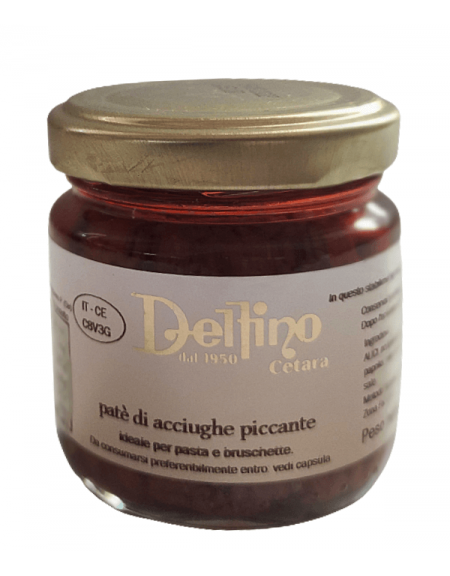 Pikantny paszet z anchois Delfino Battista 90g