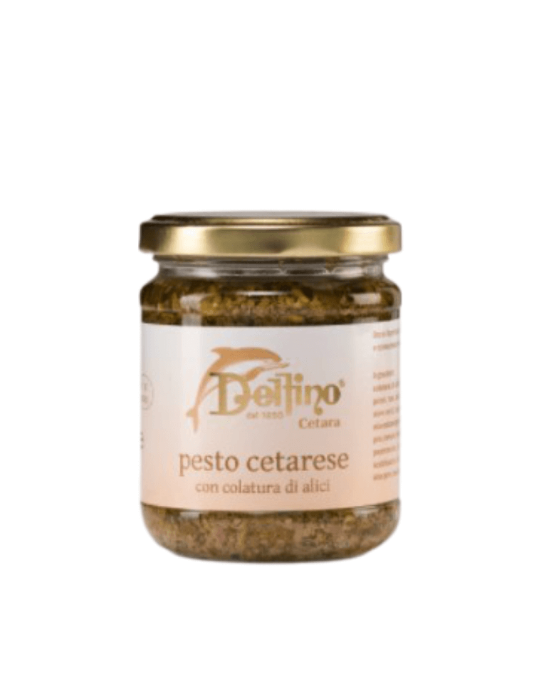 Pesto Cetarese w sosie z anchois w oliwie EVO Delfino Battista 90g