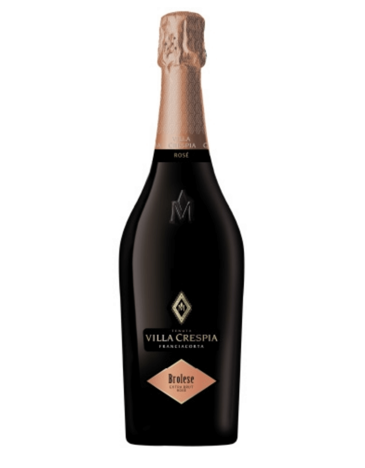 Franciacorta Extra Brut Rosé Brolese tenuta Villa Crespia Fratelli Muratori