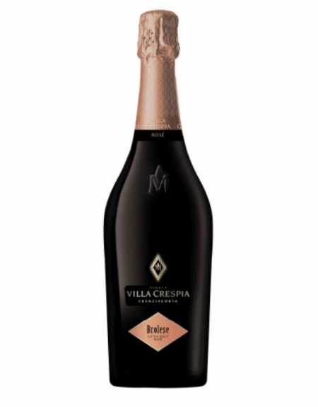 Franciacorta Extra Brut Rosé Brolese tenuta Villa Crespia Fratelli Muratori