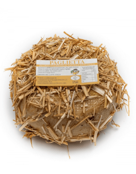 Pecorino stagionato sotto Paglia