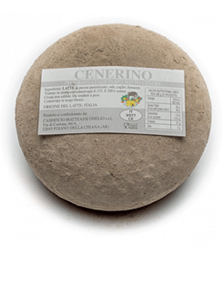 Pecorino stagionato w popiole Matteassi Onelio 400g