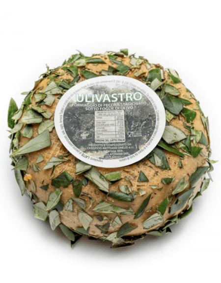 Pecorino stagionato pod liścmi oliwnymi Matteassi Oneli 400g