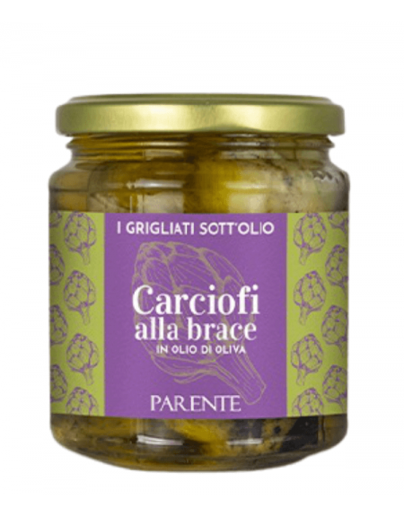 Karczochy z grilla w oliwie EVO Parente 280g