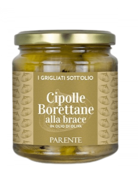 Cebulki Borettane z grilla w oliwie EVO Parente 280g
