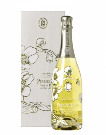 Champagne "Belle Epoque" Blanc de Blancs 2006 in Cassa Legno Perrier-Jouet