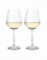 Set 2 Bicchieri Guinigi Home white wine in Cristallo di Boemia
