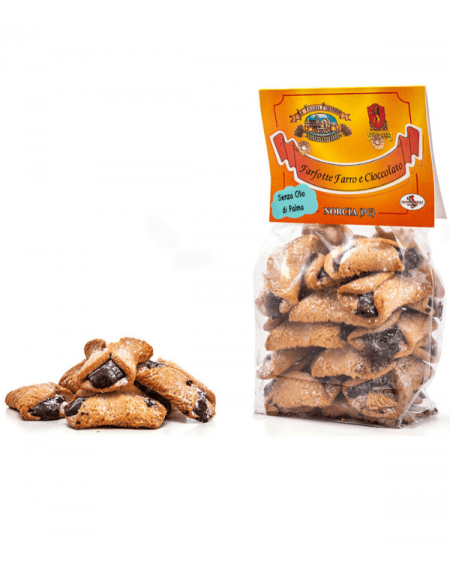 Ciastka rzemieślnicze Farfotte z czekoladą Vetusta Nursia 250g