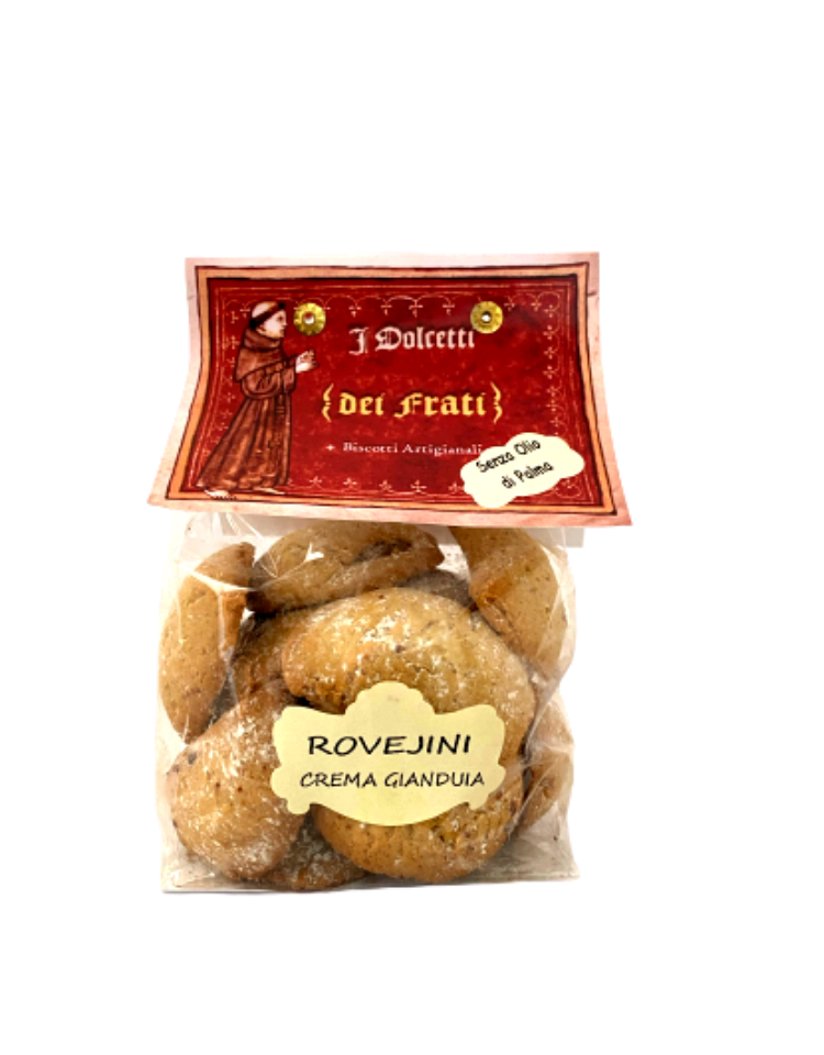 Biscotti con Farina di Roveja con ripieno di Cioccolato