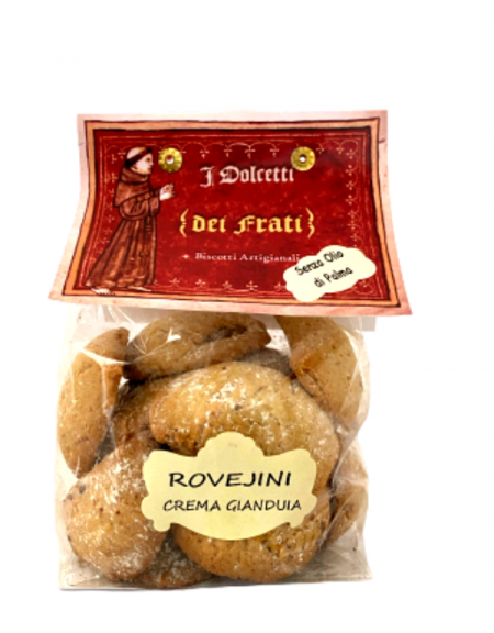 Ciastka rzemieślnicze z mąki Roveja z czekoladą I Dolcetti dei Frati 250g
