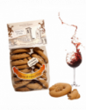 Ciastka rzemieślnicze Ciambelline z maki orkiszowej z winem Vetusta Nursia 250g